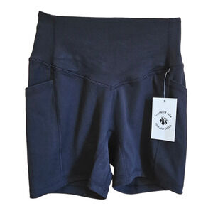 NEW! Stronger Than Your Last Excuse Limitless Shorts 5" Black Women's Small